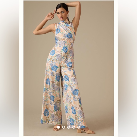 Anthropologie Pants - Anthropologie NWT Significant Other Lana Tie-Back Jumpsuit Size 8.